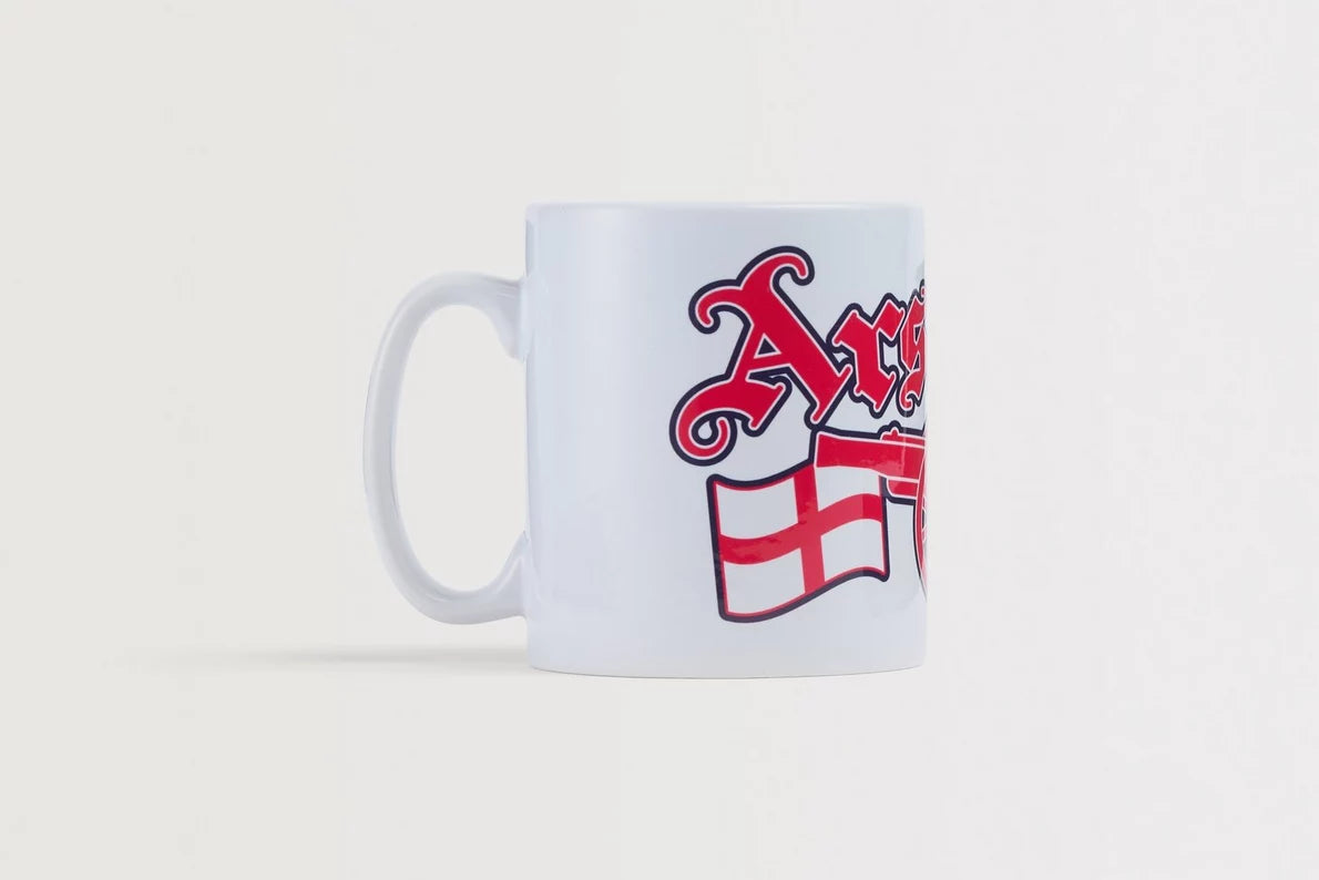 Arsenal Classics England White Mug