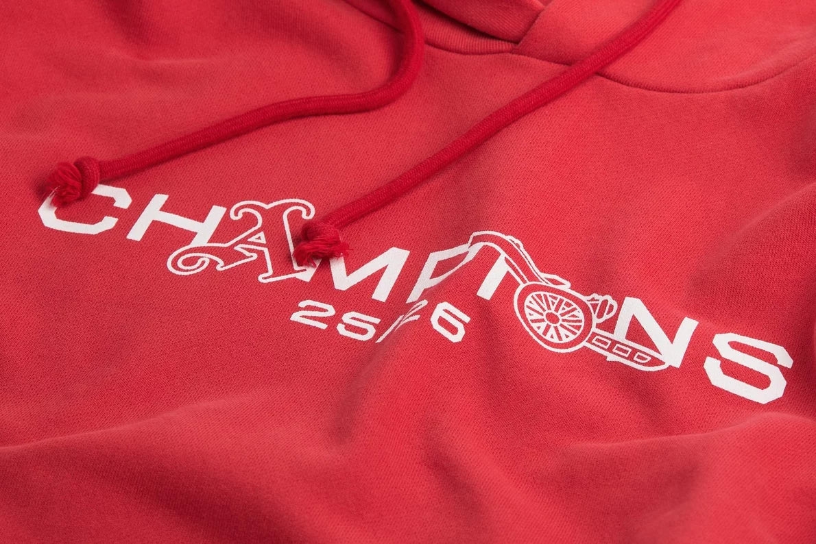 Arsenal Champions Squad 25/26 Red Hoodie