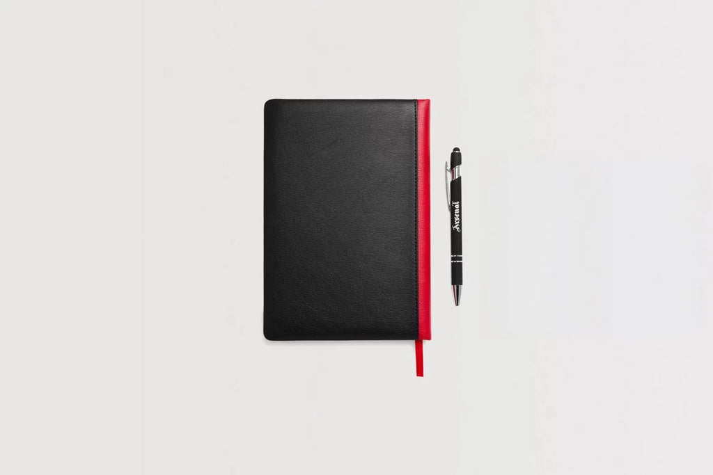 Arsenal Classics Black Notebook and Pen Set