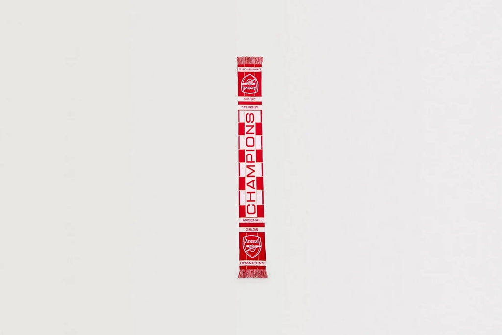 Arsenal Champions 25/26 Scarf