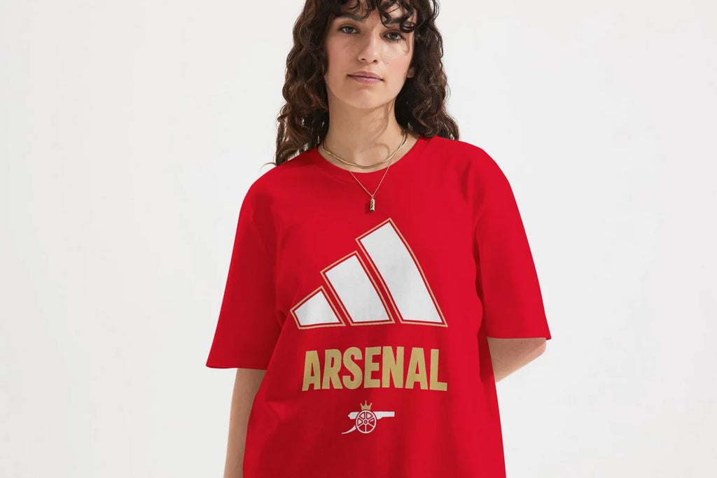 Arsenal adidas 25/26 Red Premier League Champions T-Shirt