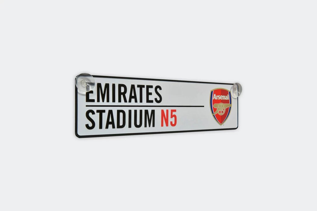 Arsenal Emirates Window Sign