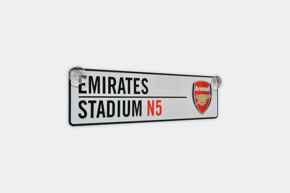 Arsenal Emirates Window Sign