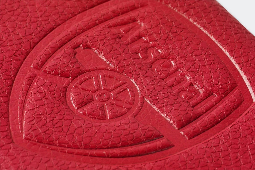 Arsenal Red Leather Card Holder