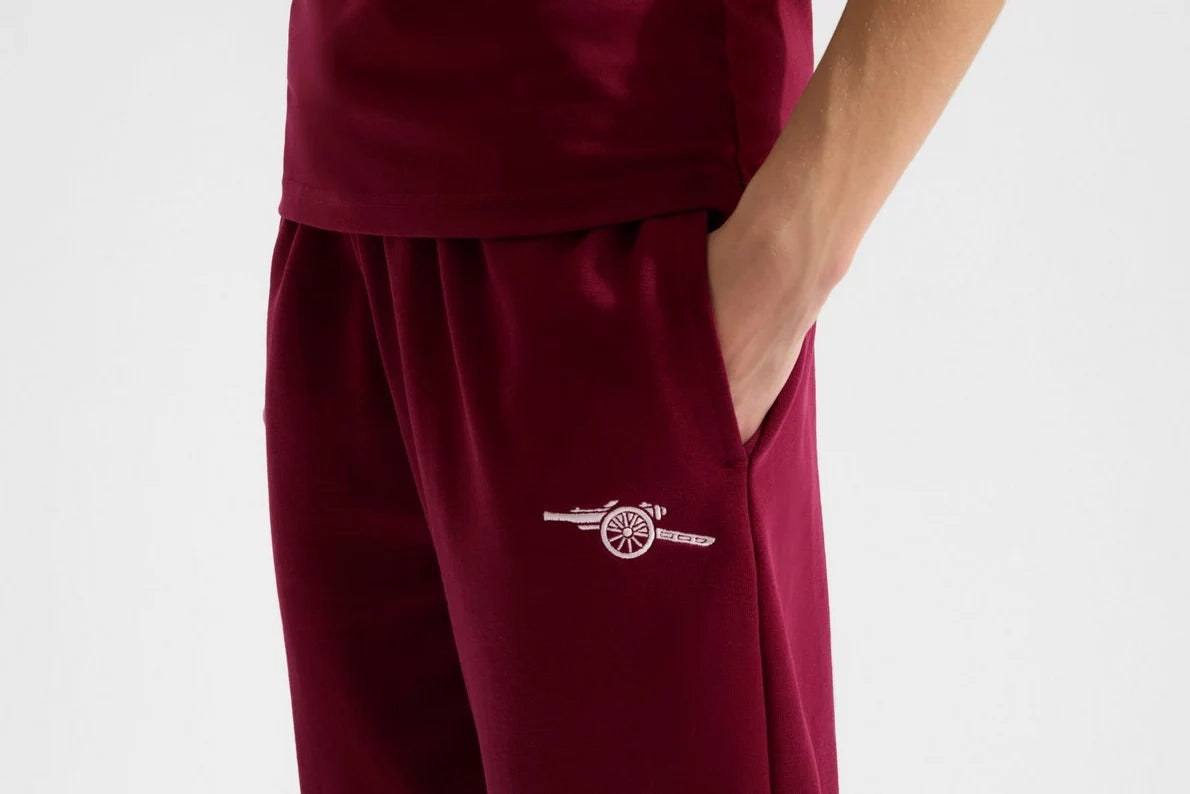Arsenal Womens Essentials Burgundy Joggers