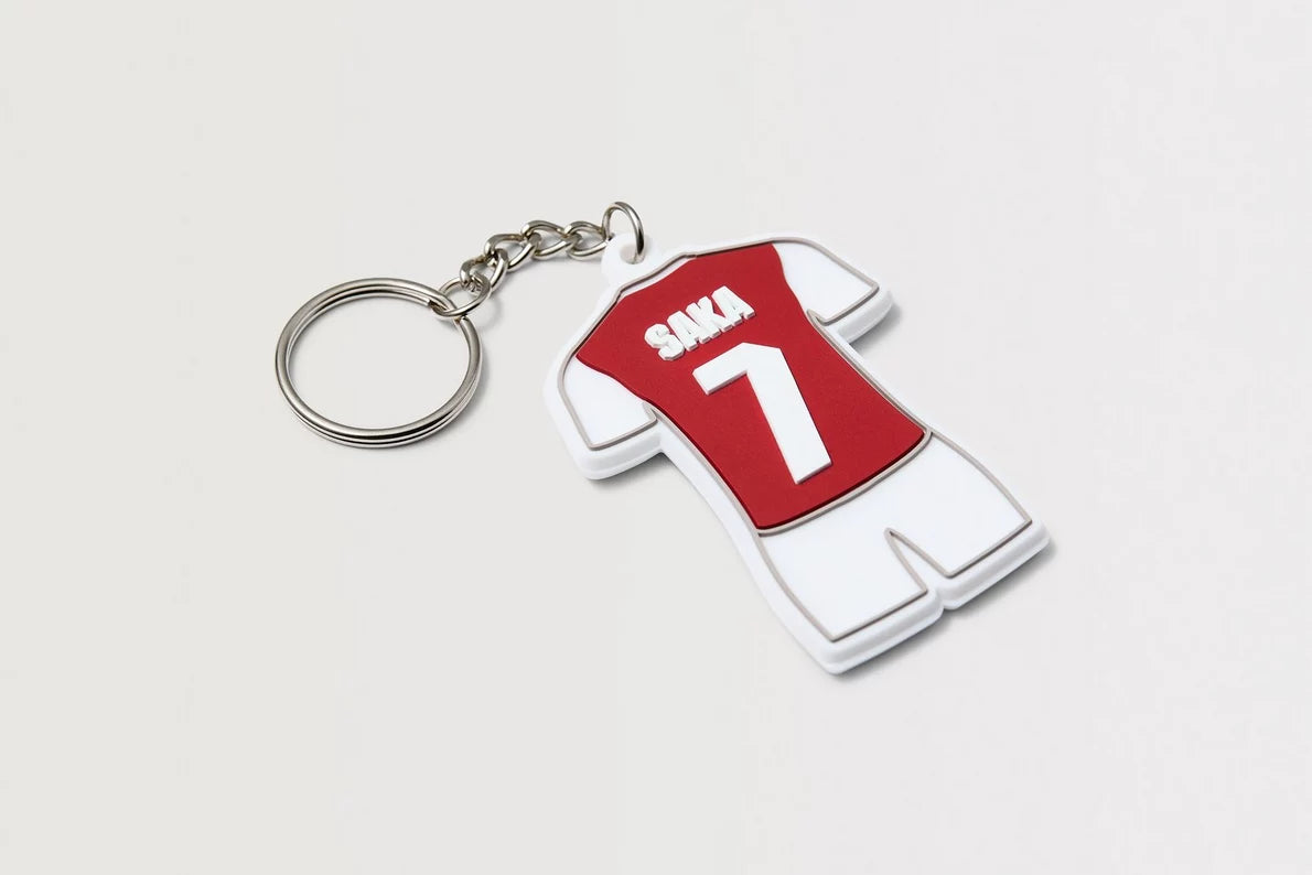 Arsenal Saka Keyring