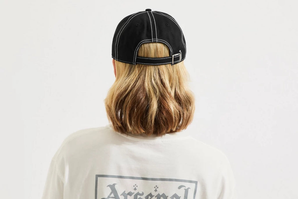 Arsenal 47 Black Gothic A Contrast Stitch Cap