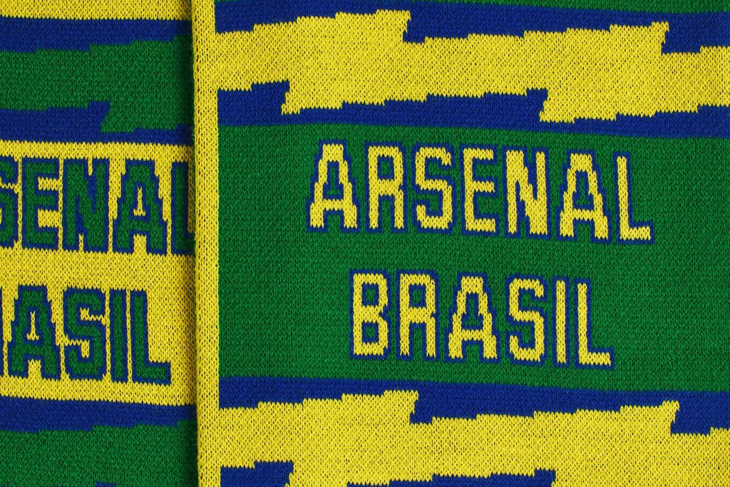 Arsenal Classics Brazil Yellow Scarf