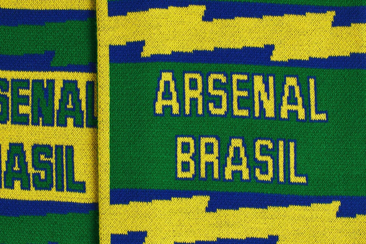 Arsenal Classics Brazil Yellow Scarf