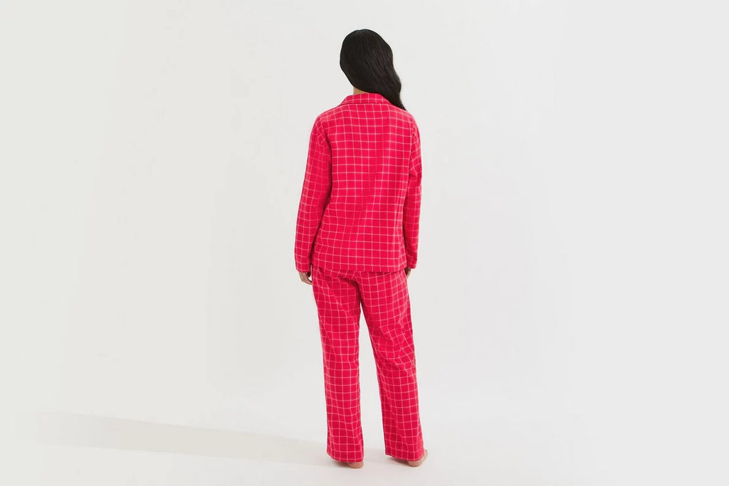 Arsenal Womens Classics Check Pyjama Set