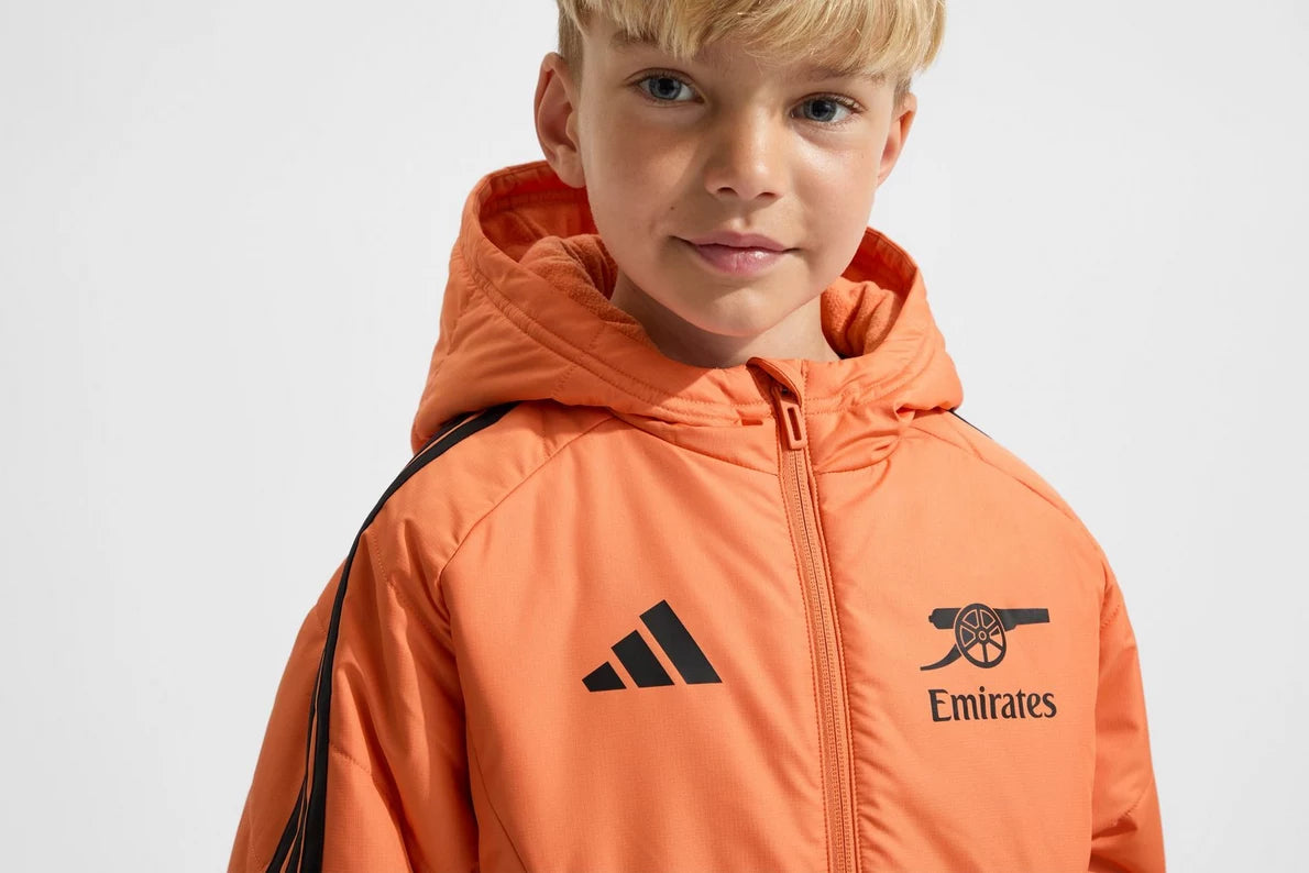 Arsenal adidas Kids 26/27 Orange Training Winter Jacket