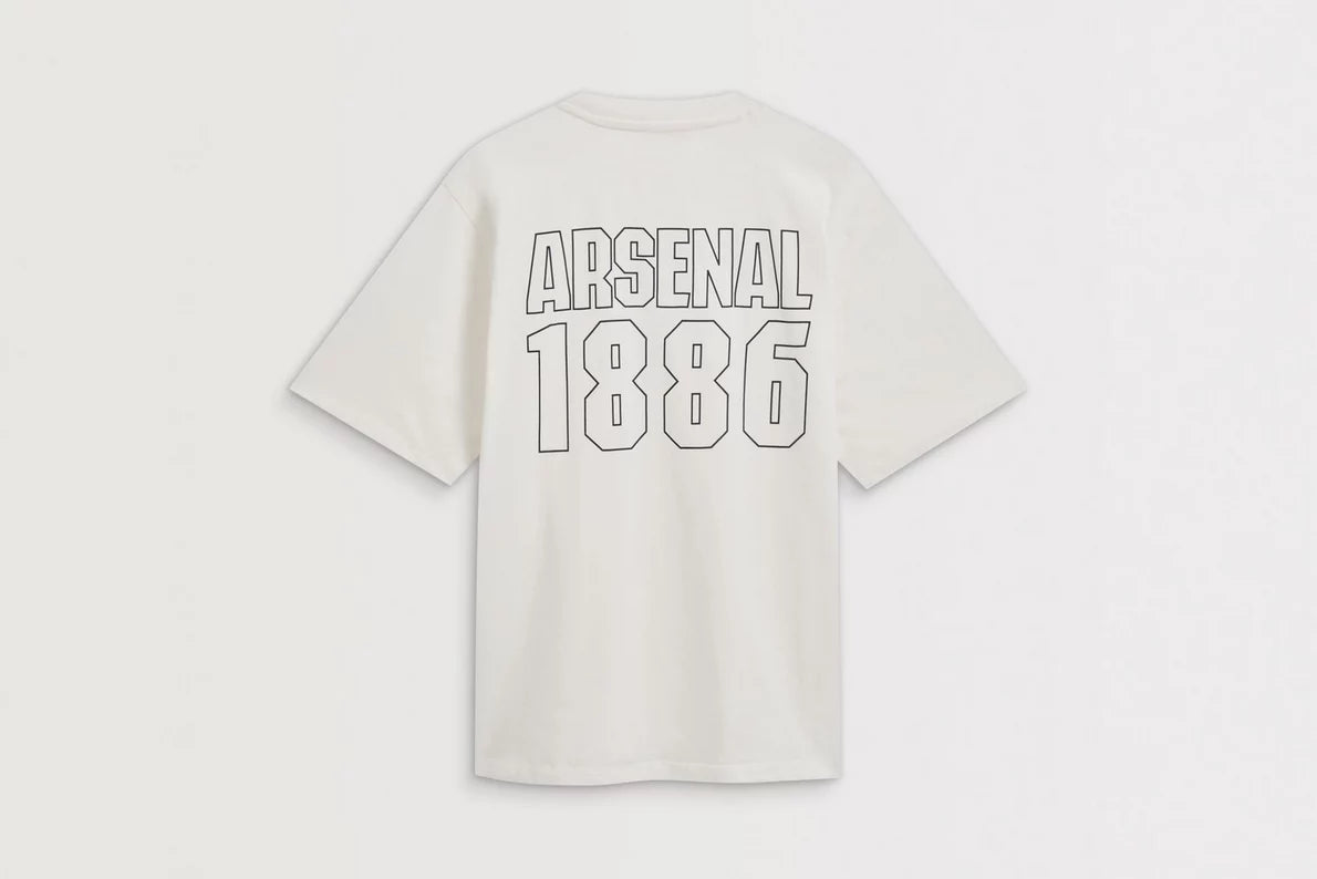 Arsenal Matchday White 1886 T-Shirt