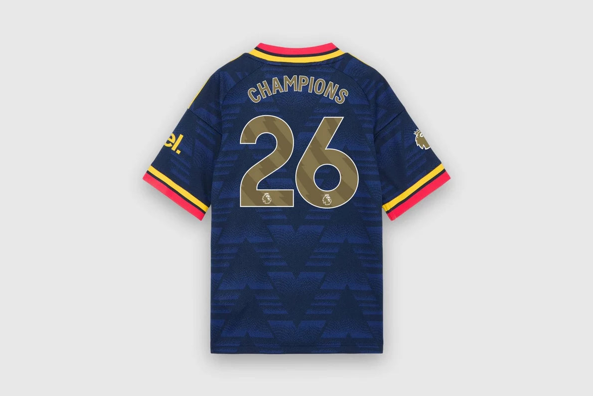 Arsenal adidas Kids Premier League Champions Away Shirt