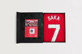 Arsenal 25/26 Home Boxed Signed Shirt SAKA