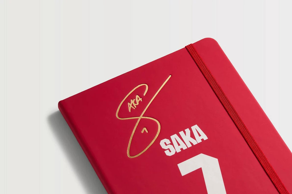 Arsenal Saka Notebook