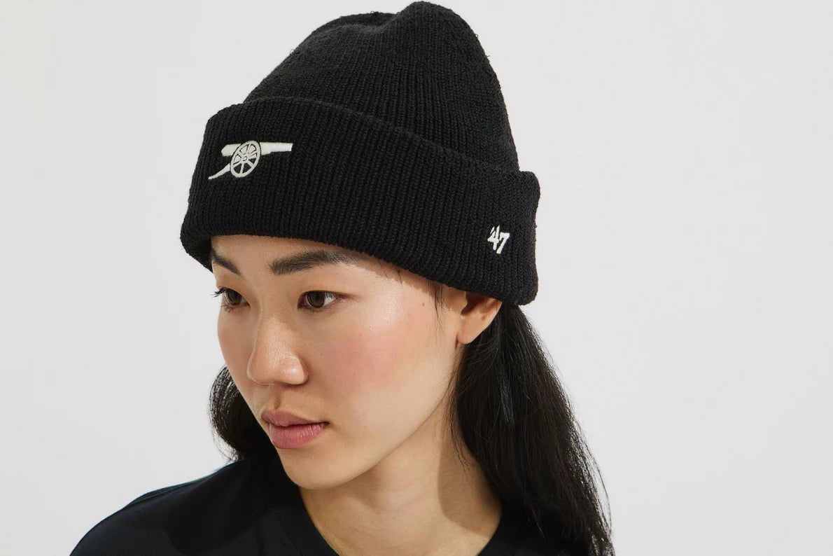 Arsenal 47 Black Cuff Knit Beanie