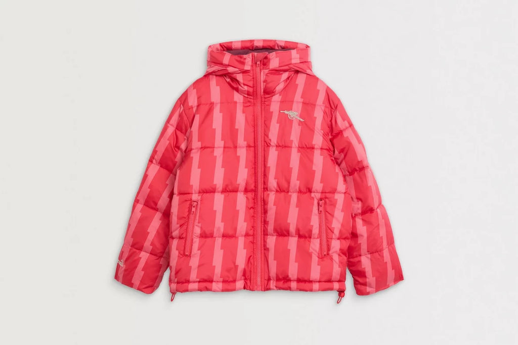 Arsenal Classics Kids Lightning Bolt Puffer Jacket