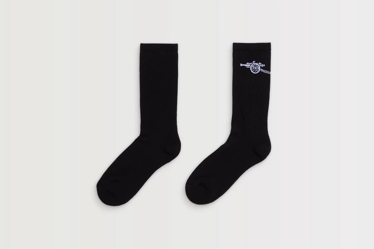 Arsenal Essentials Black Cannon Socks