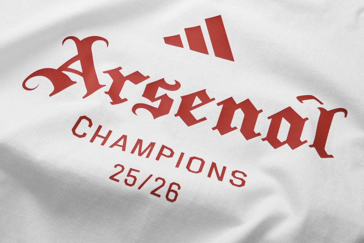 Arsenal adidas 25/26 Winners T-Shirt