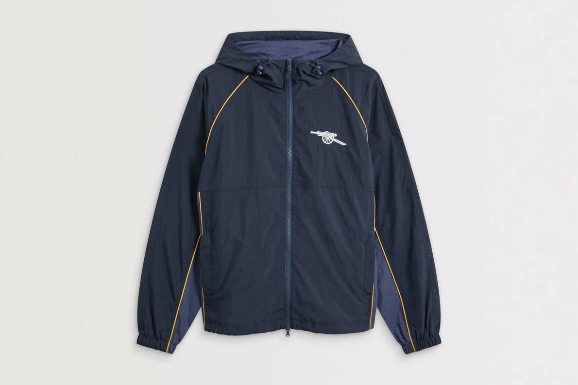 Arsenal Essentials Unisex Navy Windbreaker Jacket