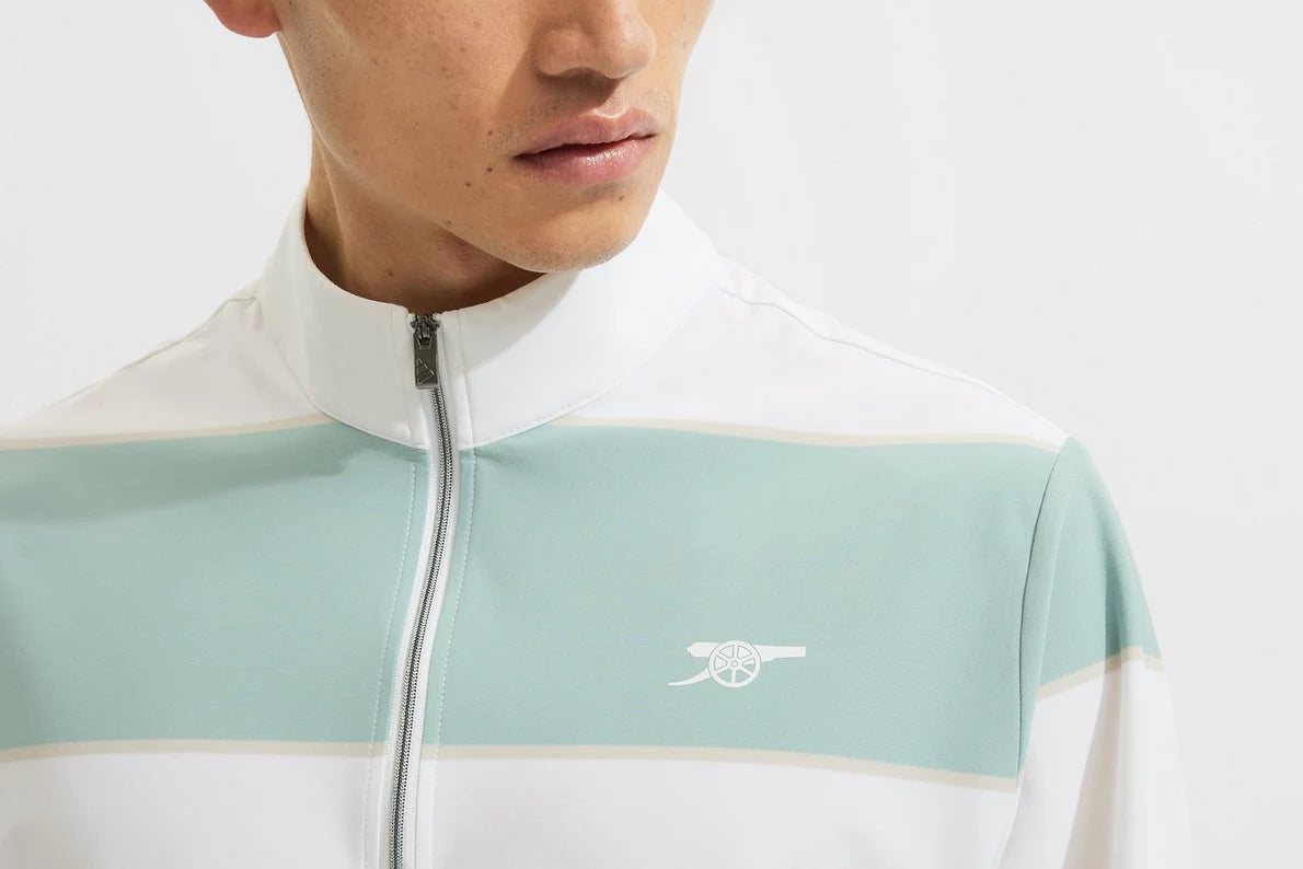 Arsenal adidas Golf 1/4 Zip Rugby Top