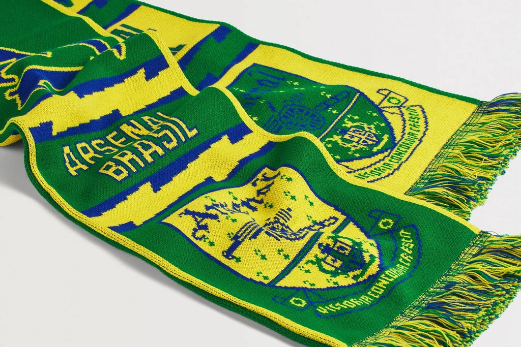 Arsenal Classics Brazil Yellow Scarf