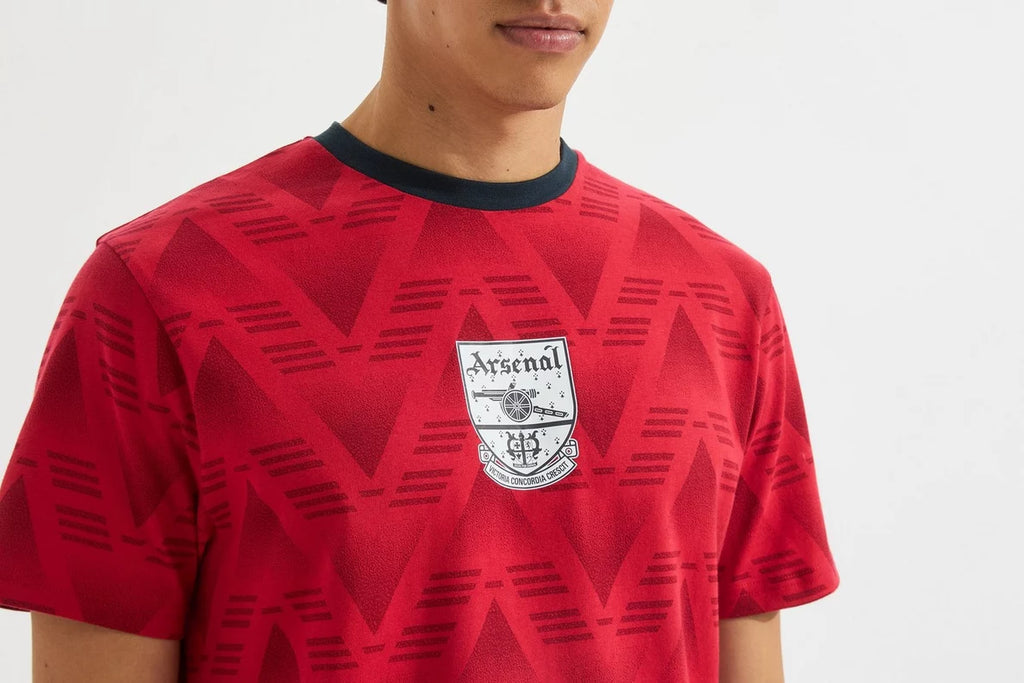 Arsenal Classics Red Bruised Banana Pyjama Short Set