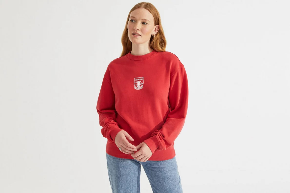 Arsenal Womens Red Concordia Sweatshirt
