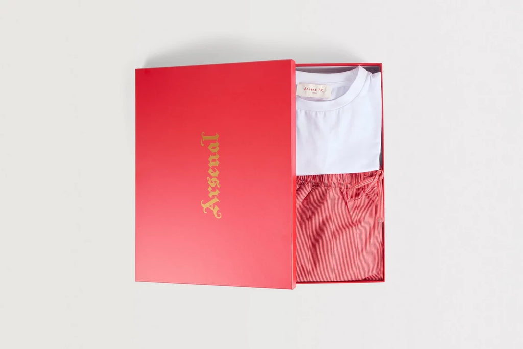 Arsenal Essentials Gothic Stripe Poplin Pyjama Set