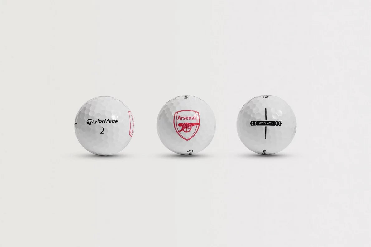 Arsenal Taylormade 3pk Golf Balls