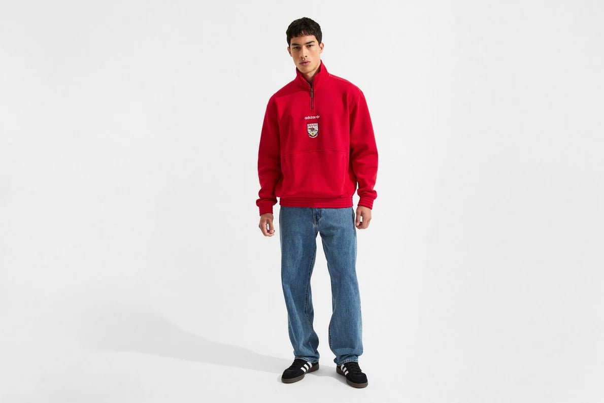 Arsenal adidas 26/27 EQT Half Zip Top