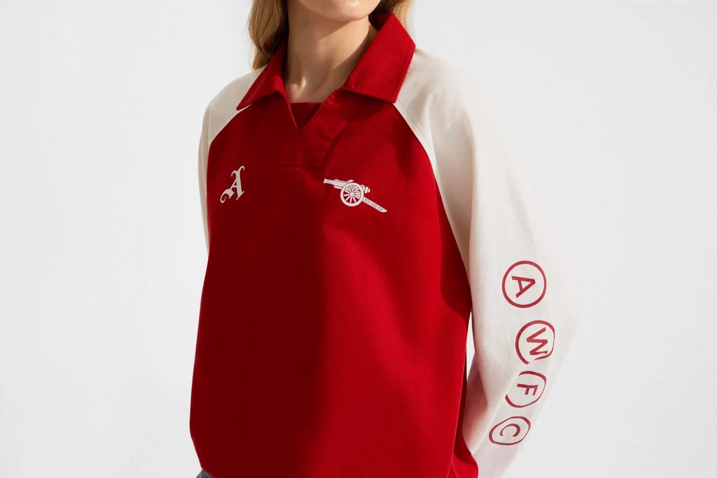 Arsenal AWFC Classics Unisex Red Drill Top
