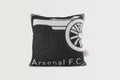 Arsenal Black Cannon Cushion