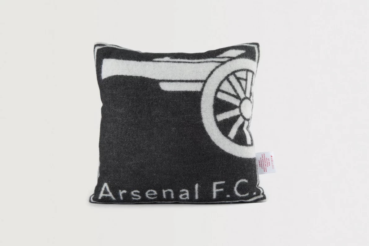 Arsenal Black Cannon Cushion