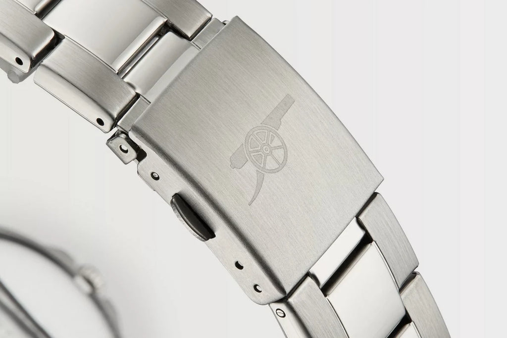 Arsenal Silver Gunmetal Watch