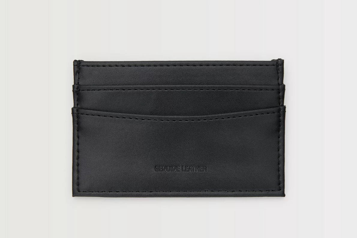 Arsenal Black Leather Card Holder and Watch Set