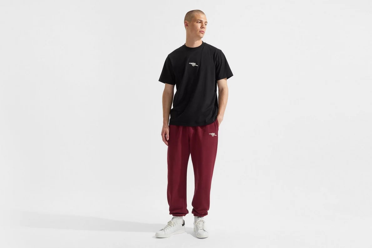 Arsenal Essentials Burgundy Joggers