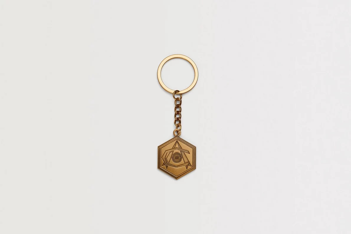 Arsenal Art Deco Keyring
