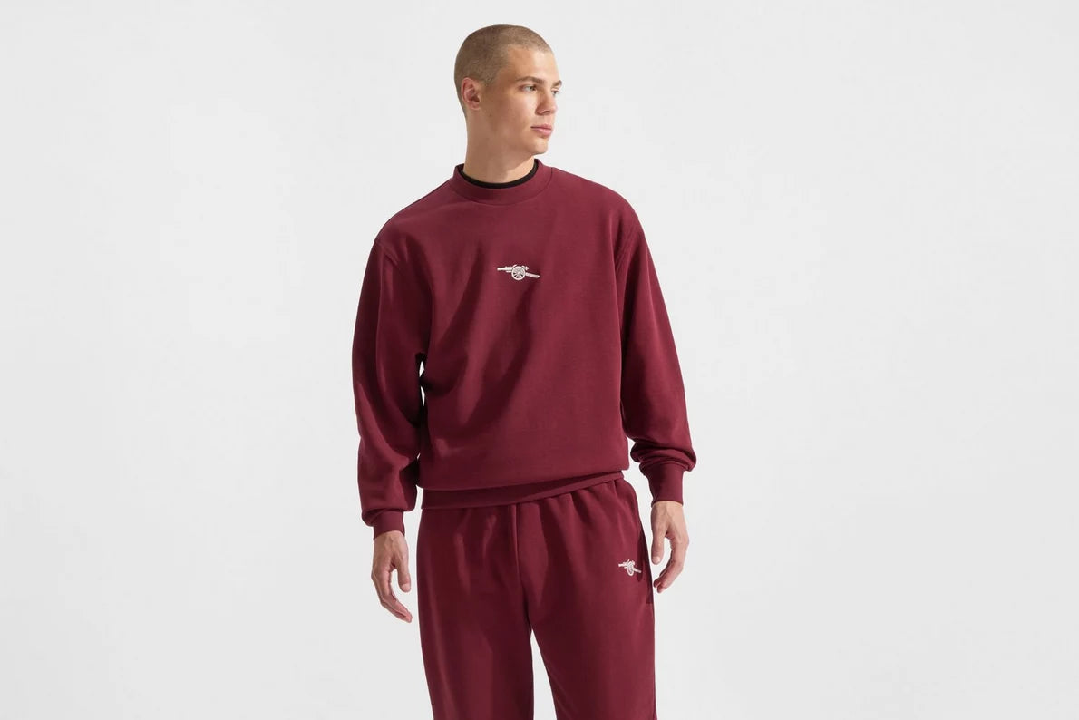 Arsenal Essentials Burgundy Sweatshirt