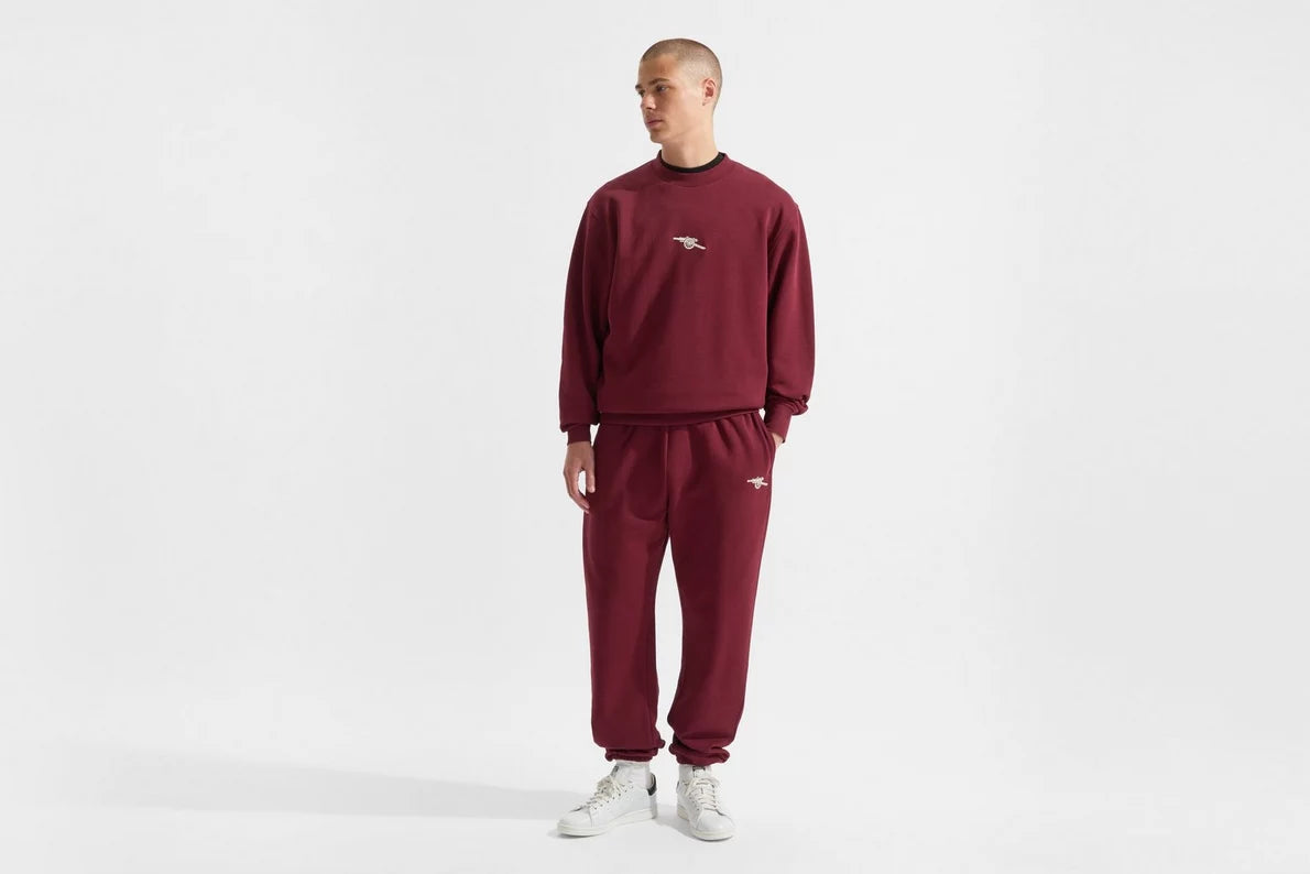 Arsenal Essentials Burgundy Sweatshirt