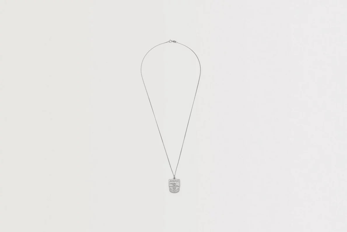 Arsenal Sterling Silver Crest Pendant