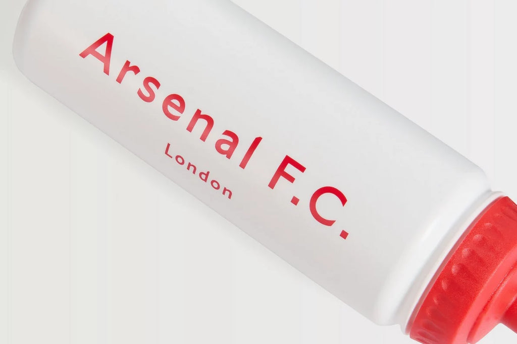 Arsenal Sports White Water Bottle