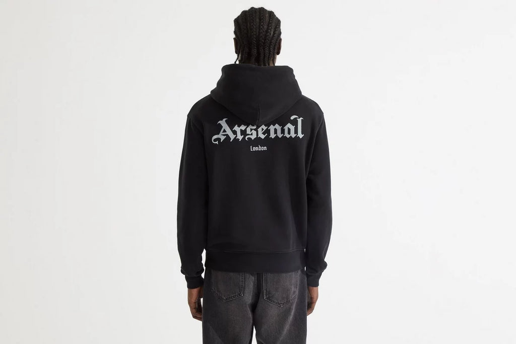 Arsenal Black Concordia Hoodie