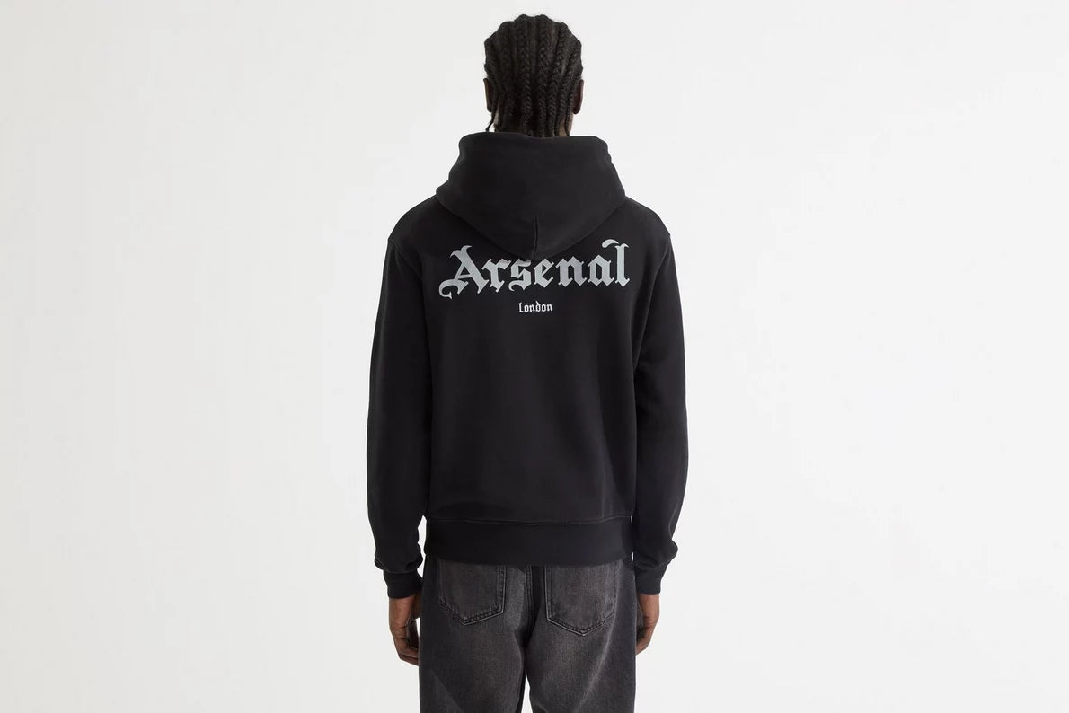 Arsenal Black Concordia Hoodie