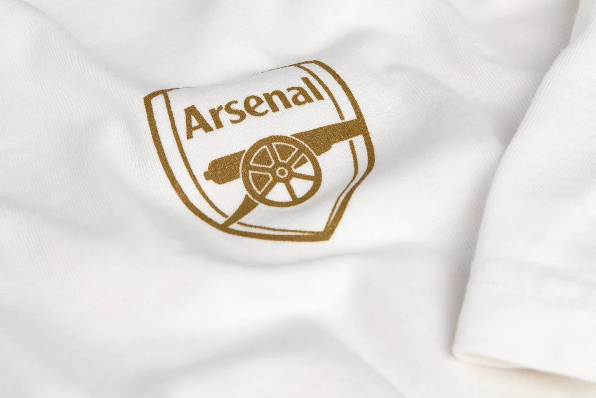 Arsenal Champions 25/26 White Crew T-Shirt