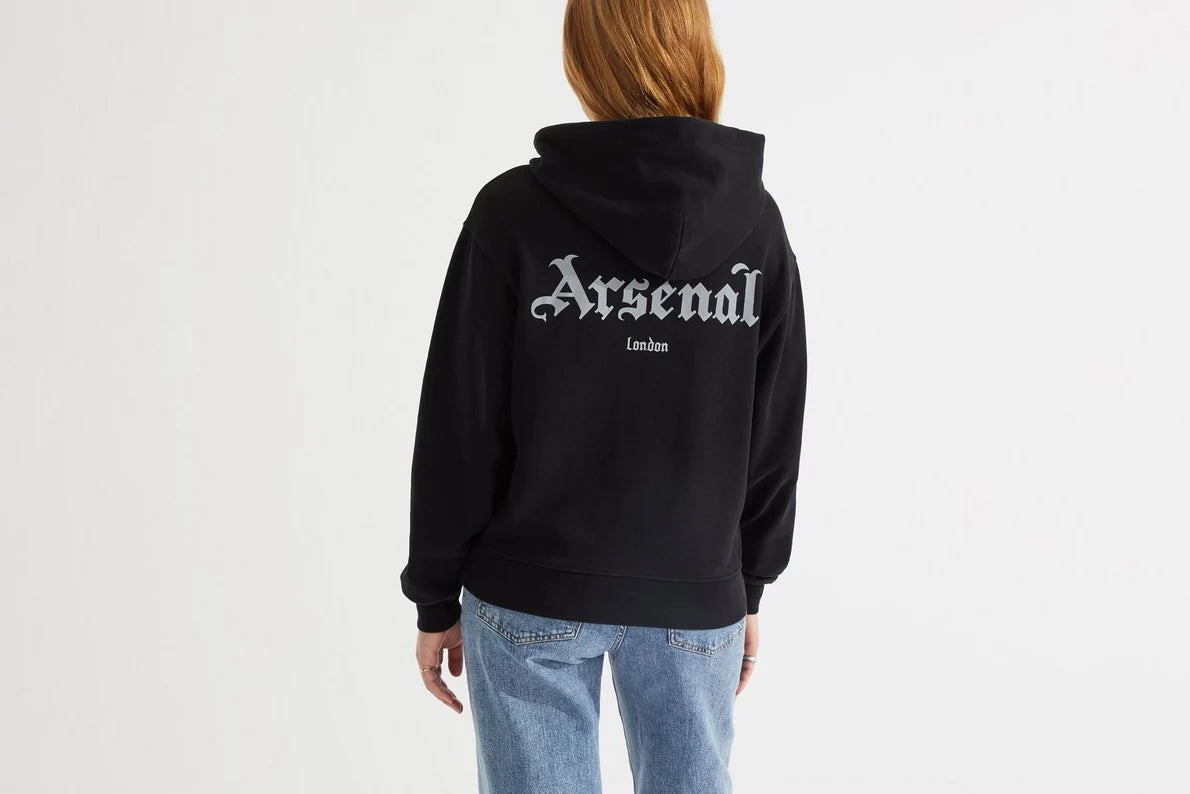 Arsenal Womens Black Concordia Hoodie