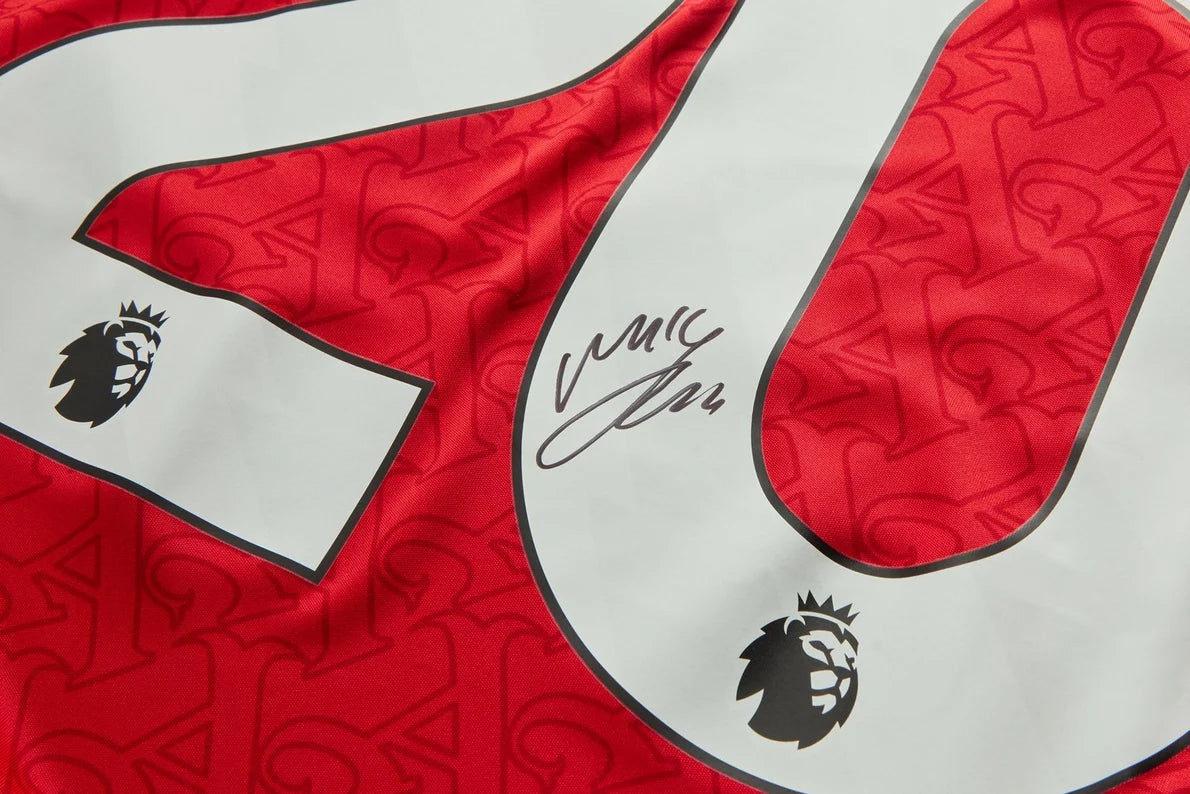 Arsenal 25/26 Home Boxed Signed Shirt MADUEKE