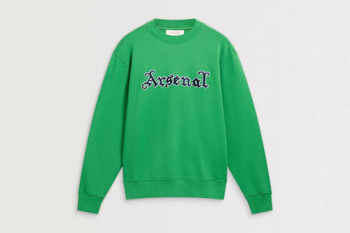 Arsenal Classics Unisex Gothic Green Crew Sweatshirt