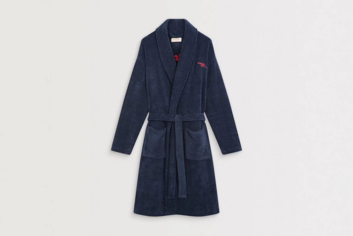 Arsenal Essentials Unisex Gothic Fleece Dressing Gown