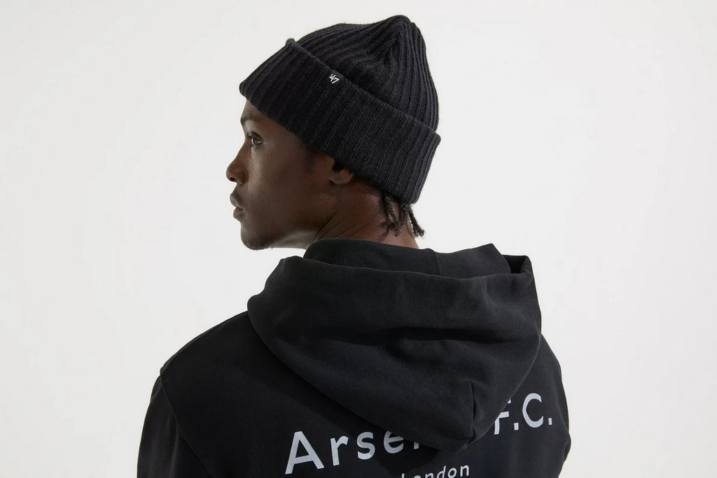 Arsenal 47 Black Concordia Crest Beanie